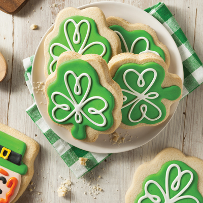 Biscuits pour la Saint-Patrick