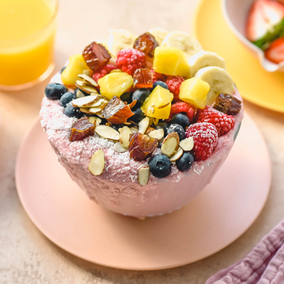 Bol de smoothie d'été