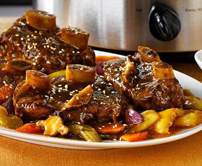 Asian Braised Short Ribs (Slow Cooker)