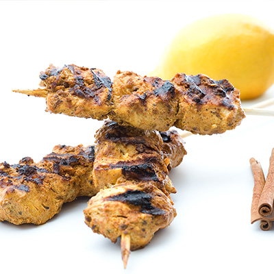 Tandoori-style Chicken Skewers