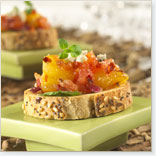 Bruschetta aux agrumes