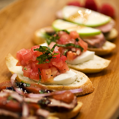 Apple Bruschetta