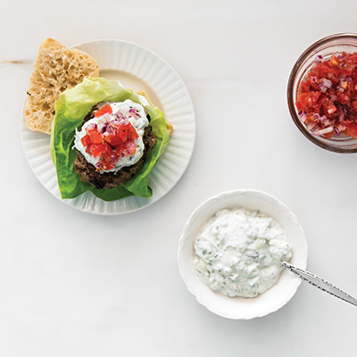 Greek-Style Burgers