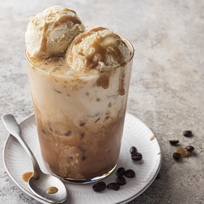 Caramel and Date Iced Coffee