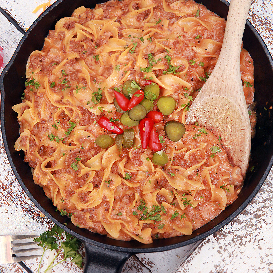 Cheeseburger Casserole