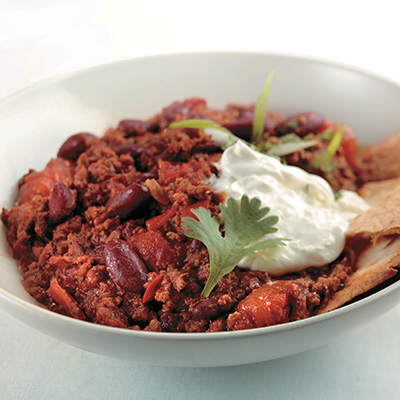 Chili con carne express