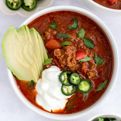 Chili Keto instantané sans haricots