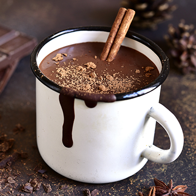 Chocolat chaud aromatisé