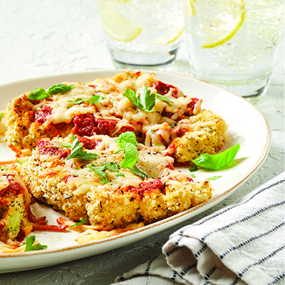 Baked Cauliflower Parmesan