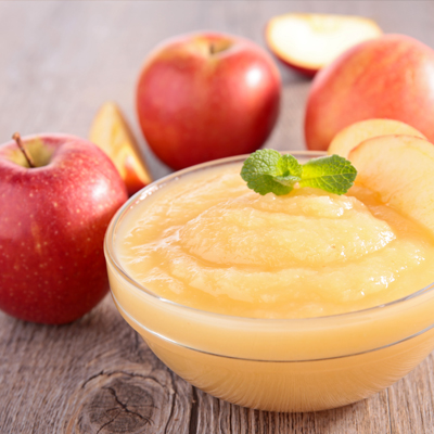 Compote de pommes traditionnelle au miel