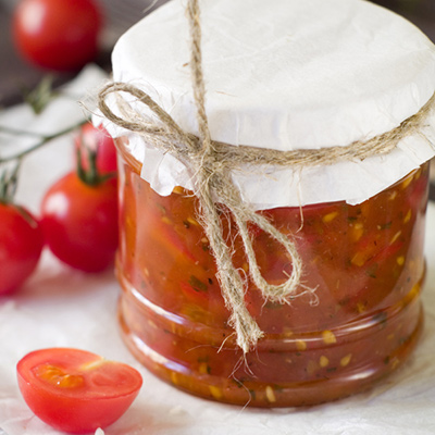 Confiture de tomates cerises