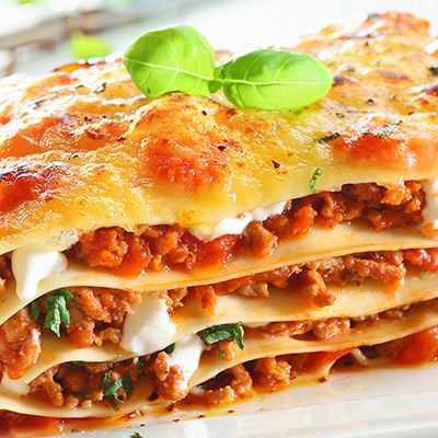 Copieuse lasagne à la viande