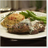 Lamb Chops with Cumin and Yogurt Sauce