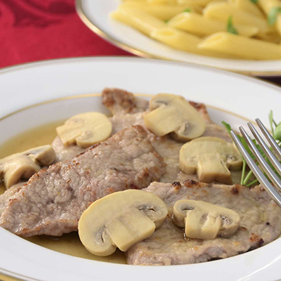 Côtelettes de veau du Québec, sauce à l’estragon