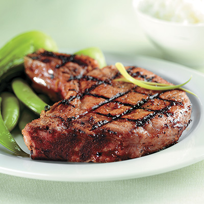 Asian Grilled Pork Rib Steaks