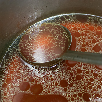 Court Bouillon with Balsamic Vinegar