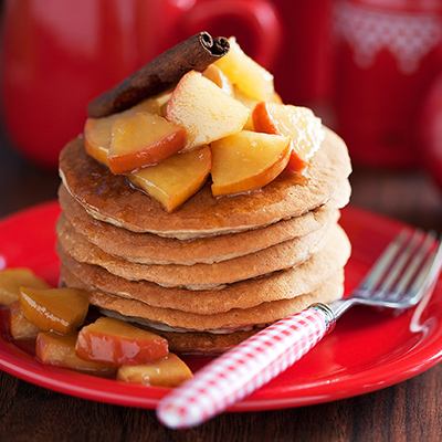 Crêpes dorées au Cheddar