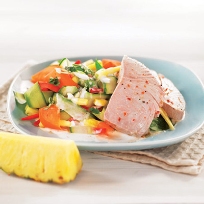 Thai Salad with Cold-smoked Tuna