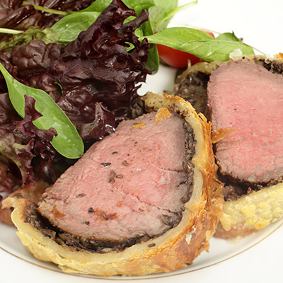 Beef Tenderloin en Croûte