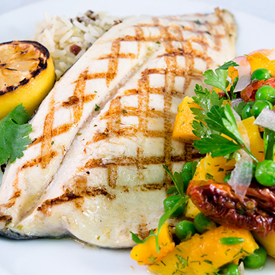 Filets de truite aux herbes