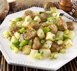 Herbed Sausage Fricassee