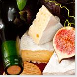 Champlain Cheese and Figs with Spicy Port Caramel