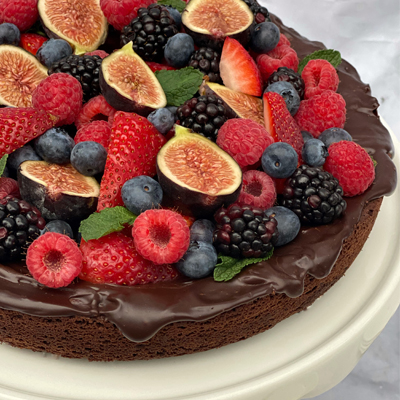 Gâteau au chocolat de style fudge sans farine