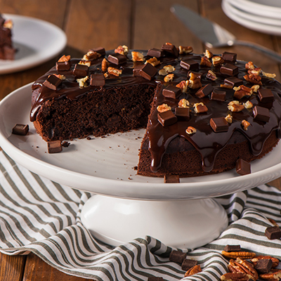 Gâteau au chocolat noir et au whisky