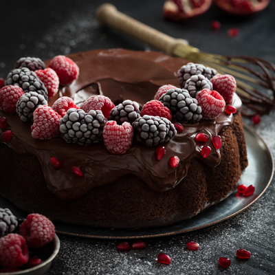 Gâteau au chocolat moelleux sans oeufs