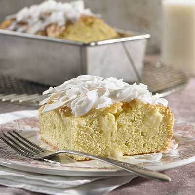 Gâteau «coconuté» aux trois laits