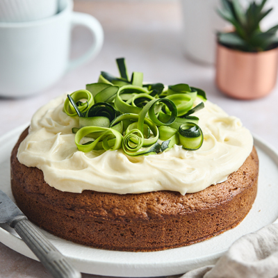 Zucchini Cake with cream cheese frosting