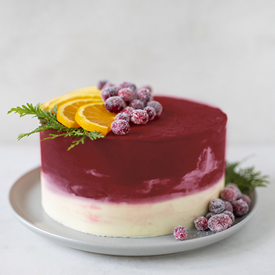 Gâteau à la crème sûre et vanille épicée