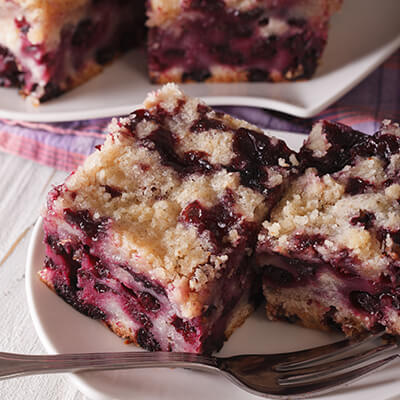 Blueberry Sponge Cake