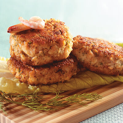 Fresh Crab and Northern Shrimp Cakes