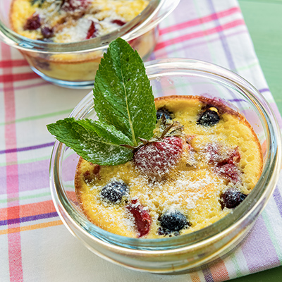 Gratin de fruits à l'érable