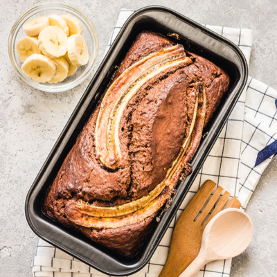 Pain aux bananes et yogourt grec