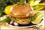 Hamburger de poisson