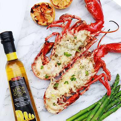 Homard thermidor au BBQ