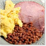 Smoked Ham And Maple Baked Beans