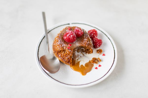 Dulce De Leche Lava Cakes