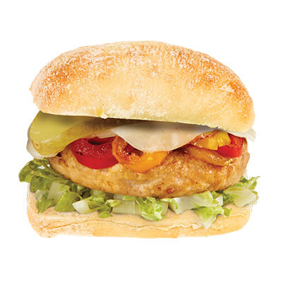The Chicken Gourmet Burger