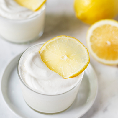 Limonade à la crème fouettée