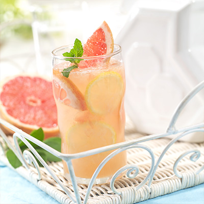 Limonade au pamplemousse