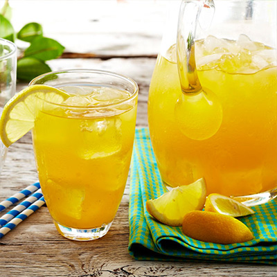 Limonade pêche