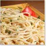 Linguine aux quatre fromages