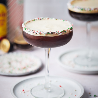 Espresso Martini  à la menthe poivrée