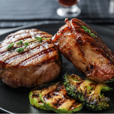 Grilled Teriyaki Sirloin Medallions