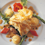 Surprise Médaillons of Veal with Double-cream Brie