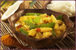 Cod Curry with Coconut Milk