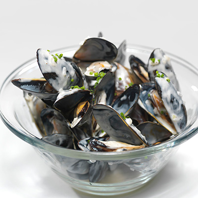 Moules au Boursin